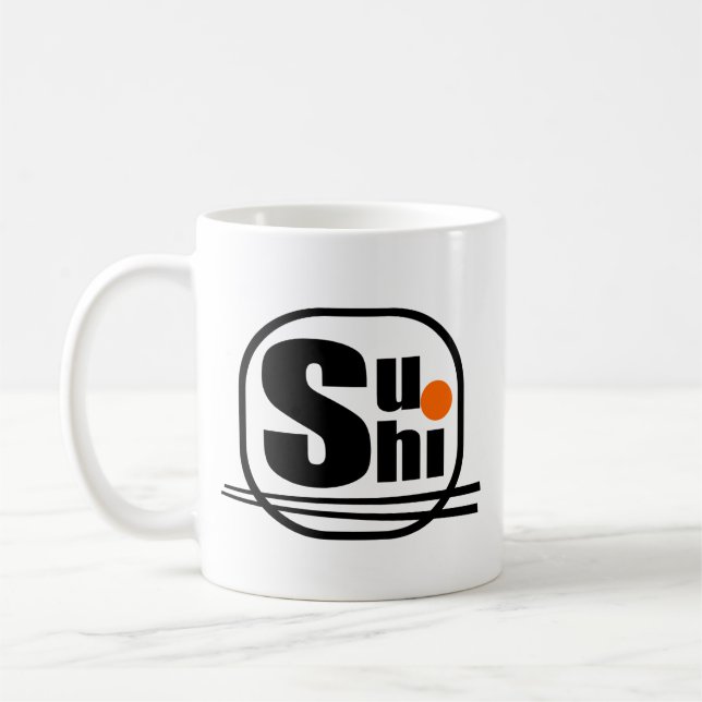 Taza De Café Sushi Coffee Mug (Izquierda)
