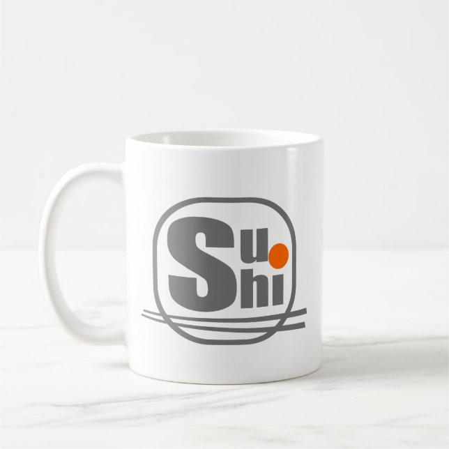 Taza De Café Sushi Coffee Mug (Izquierda)