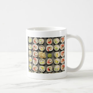 Taza De Café Sushi Con Wasabi Y Ginger