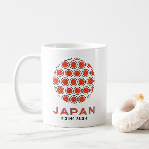 Taza De Café Sushi en ascenso