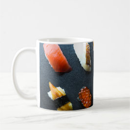 Taza De Café Sushi Geometry – Modern Nigiri Collection