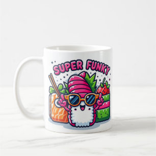 Taza De Café sushi súper funky Coffee Mug