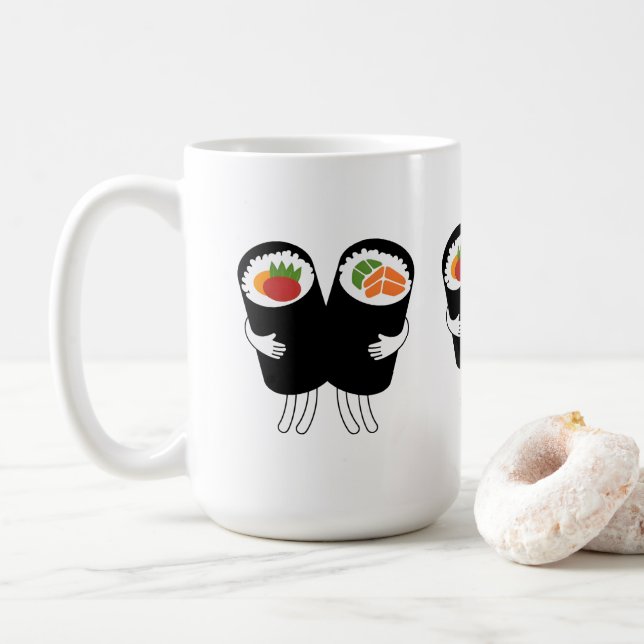 Taza De Café Sushi Waltz (Con donut)
