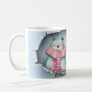 Taza De Café Süße Wintertasse 3D