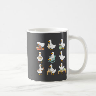 Taza De Café Susurrador de Arcilla T Er Cerámica Ganso Tonto Ha
