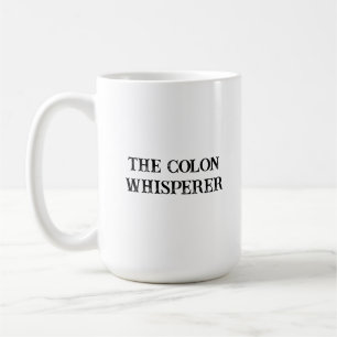 Taza De Café Susurrador de Colon Regalo Divertido de Gastroente