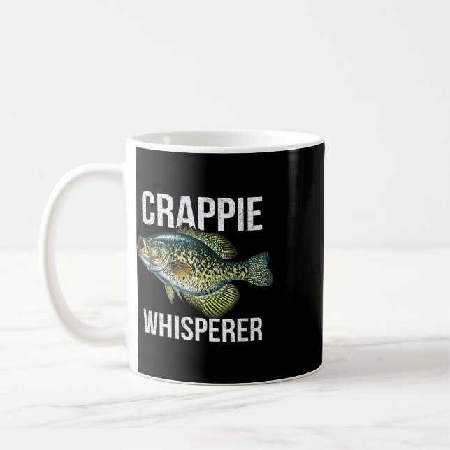 Taza De Café Susurrador de Crappie  (Izquierda)