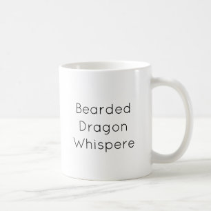 Taza De Café Susurrador de Dragón Barbudo Regalo Divertido de R