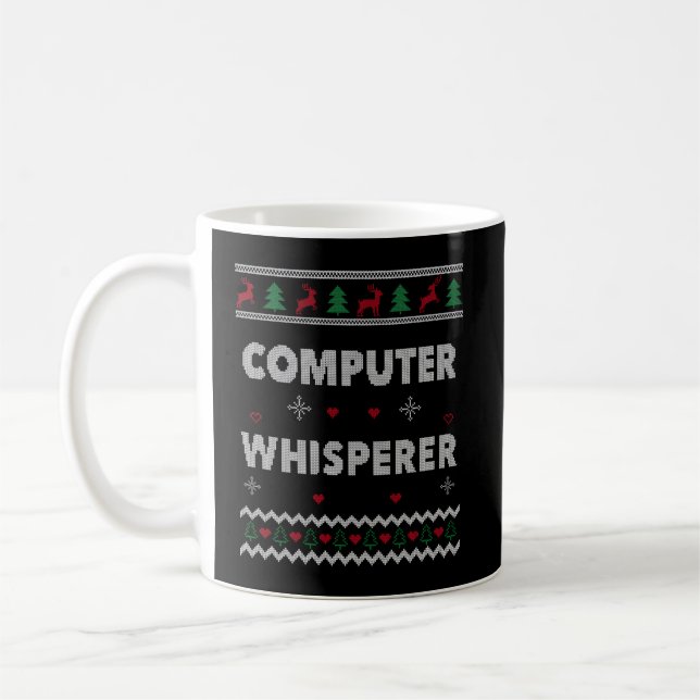 Taza De Café Susurro informático, Sysadmin Ugly (Izquierda)