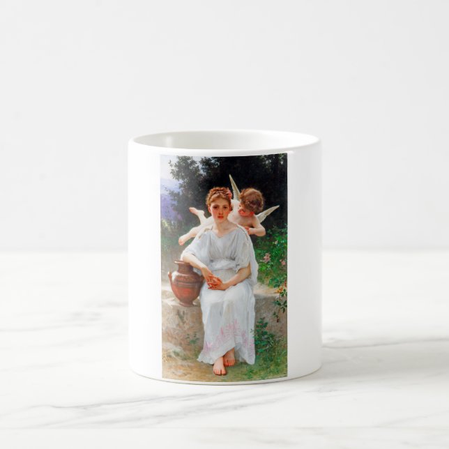 Taza De Café Susurros de amor, Bouguereau (Centro)