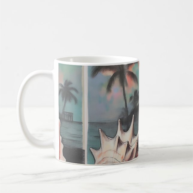 Taza De Café Susurros De La Costa (Izquierda)