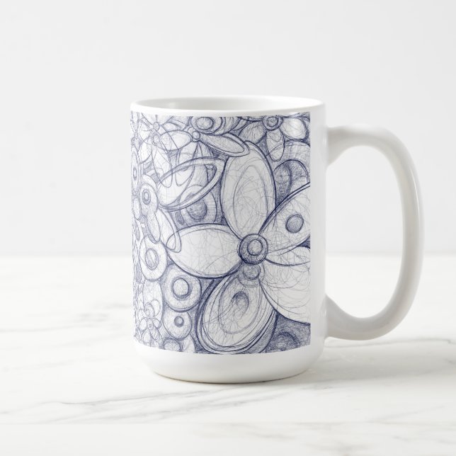 Taza De Café Susurros de la eternidad (Derecha)