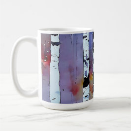 Taza De Café Susurros de los bosques de invierno
