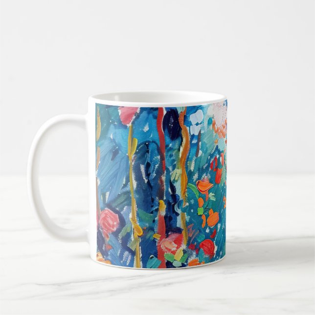 Taza De Café Susurros del florecimiento (Izquierda)