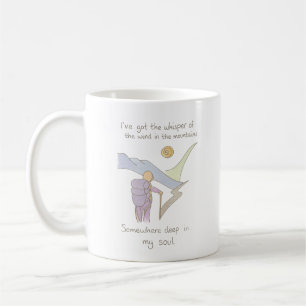 Taza De Café Susurros en las montañas