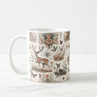 Taza De Café Susurros forestales encantados: Vida salvaje victo