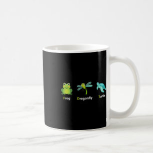 Taza De Café Sutil Humor Político Frog Dragonfly Turtle Shirt