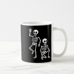 Taza De Café Sutiles esqueletos Fiestas Halloween Clic Funny Sp