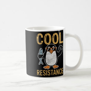 Taza De Café Sutiles tarifas pingüinas de resistencia de Guay p