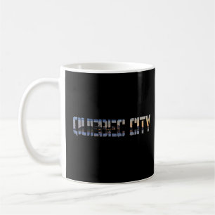 Taza De Café Suveniente de Quebec City Canada para hombres muje