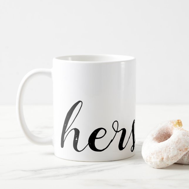 Taza De Café suyo y suyo (Con donut)