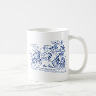 Taza De Café Suz GSXR750 2000-03
