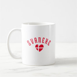 Taza De Café SVANEKE Corazón de Dinamarca