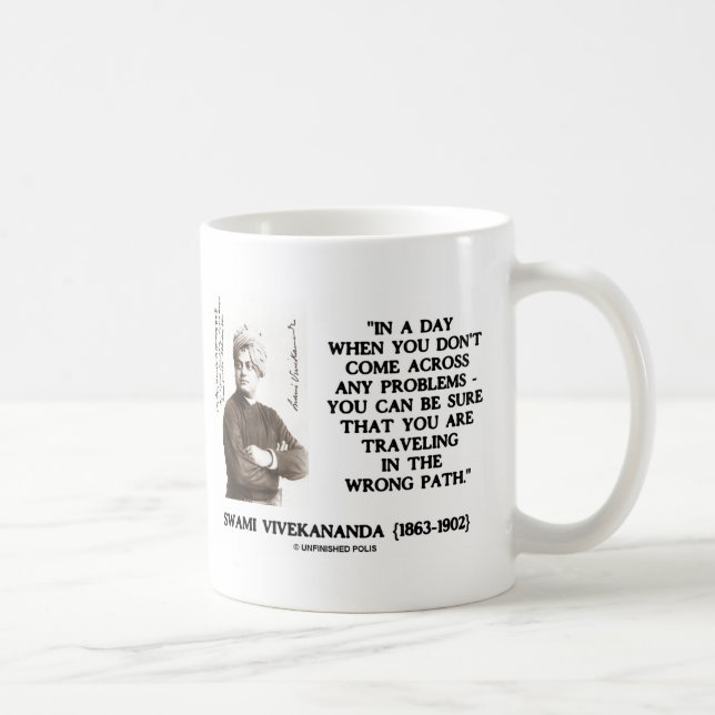 Taza De Café Swami Vivekananda que viaja en trayectoria (Derecha)