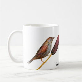 Taza De Café Swamp Sparrow White Coffee Mug