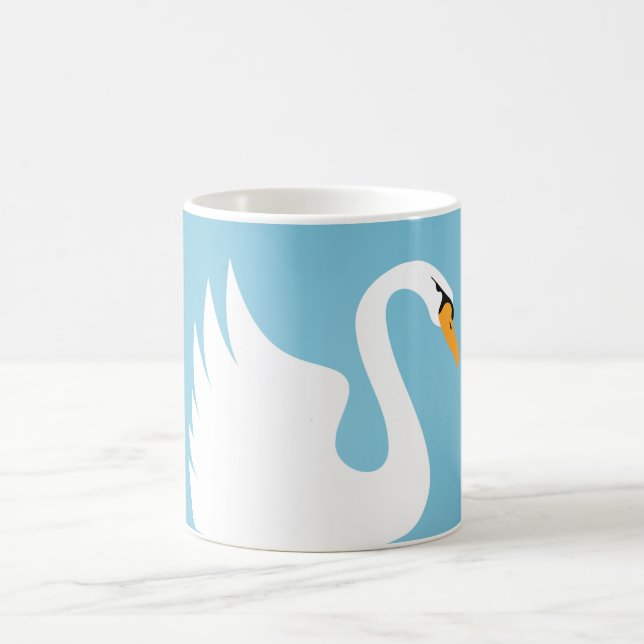 Taza De Café Swan (Centro)