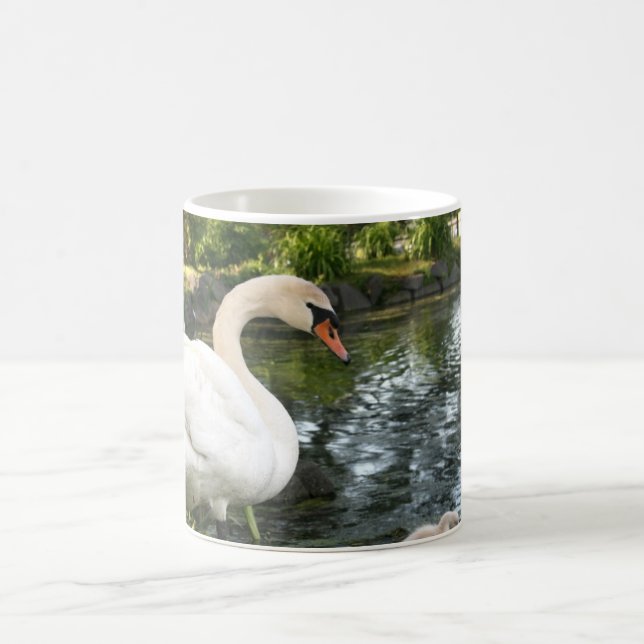 Taza De Café Swan Coffee Mug (Centro)