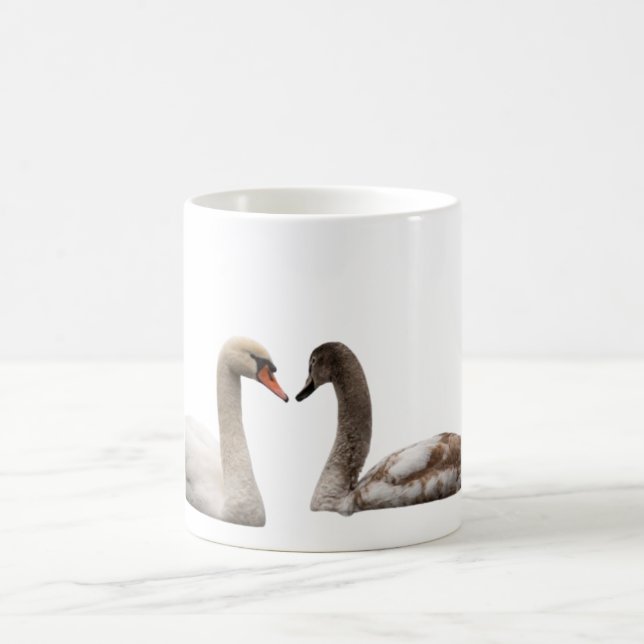 Taza De Café Swan Connection Mug – Grace and Nature in Harmony (Centro)