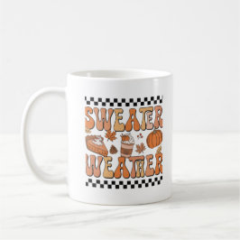 Taza De Café Sweater Weater fall vibe