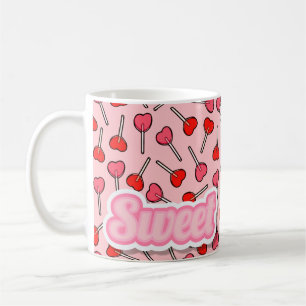 Taza De Café Sweet Candy Lollipop Girly Mug