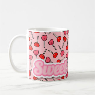 Taza De Café Sweet Candy Lollipop Girly Mug