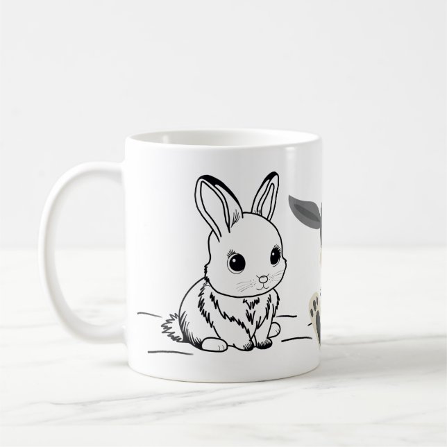 Taza De Café Sweet Easter bunny (Izquierda)