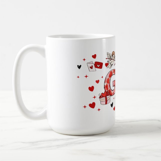 Taza De Café Sweet gift valentine's grandmother's  (Izquierda)