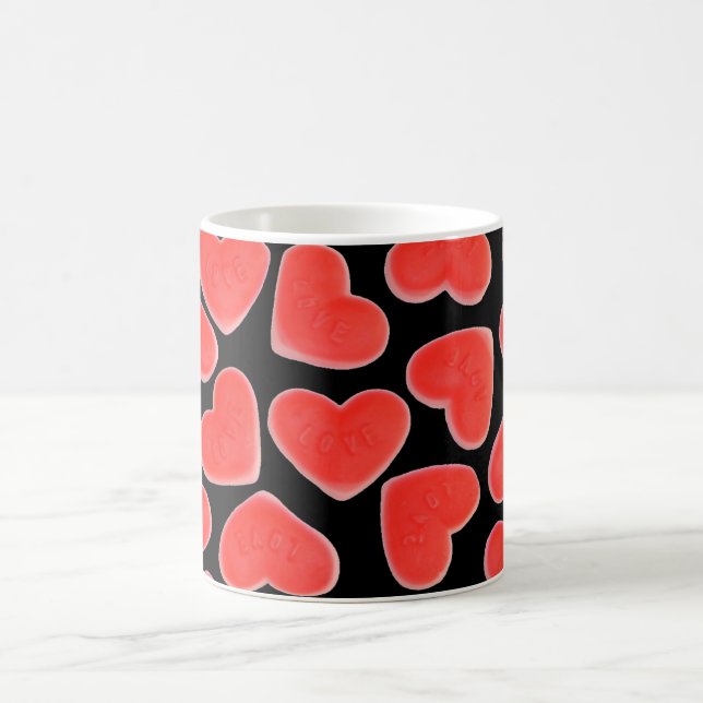 Taza De Café Sweet Hearts Black Mug (Centro)