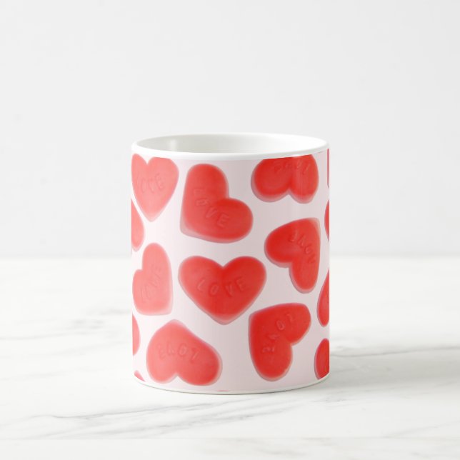 Taza De Café Sweet Hearts Pink mug (Centro)