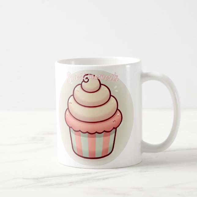Taza De Café Sweet Moments Cupakes Mug (Derecha)