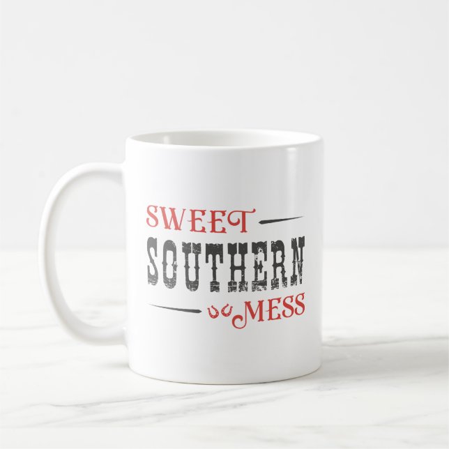 Taza De Café Sweet Southern Mess (Izquierda)