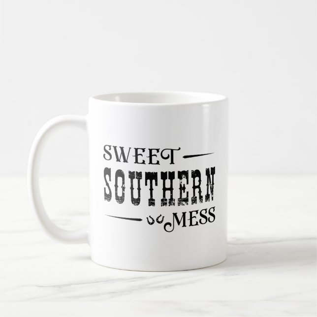 Taza De Café Sweet Southern Mess (Izquierda)