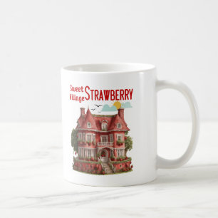 Taza De Café Sweet Strawberry Village