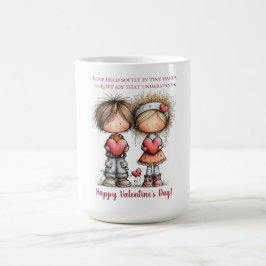 Taza De Café Sweet Valentine Friends – Whimsical Kids 