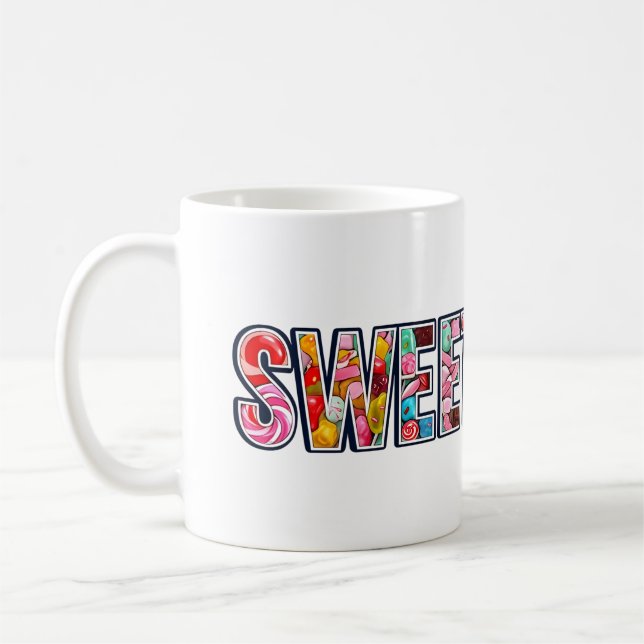 Taza De Café Sweetie Pi (relleno de esmaltes) (Izquierda)