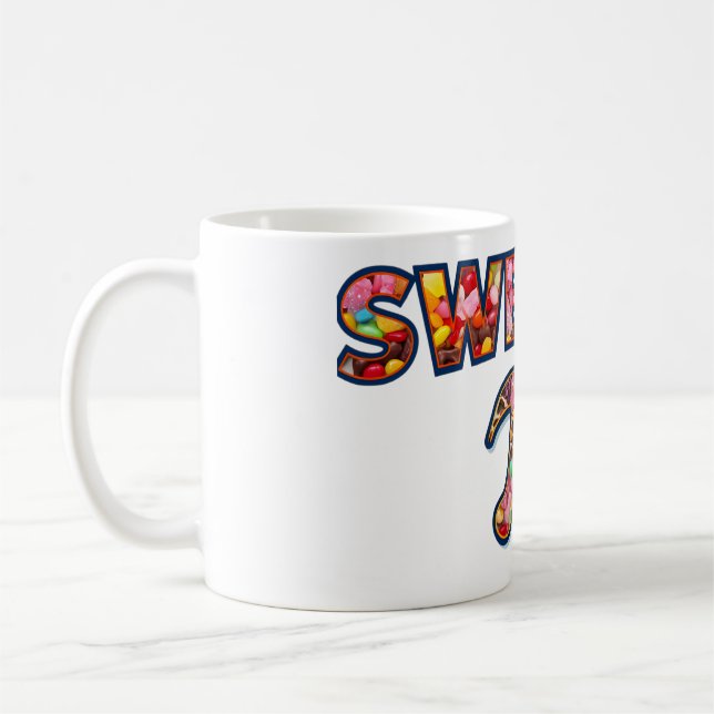Taza De Café Sweetie Pi (relleno de esmaltes) (Izquierda)