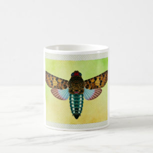 Taza De Café Swift Insect Dorsal View 060824IREF214 - Watercolo