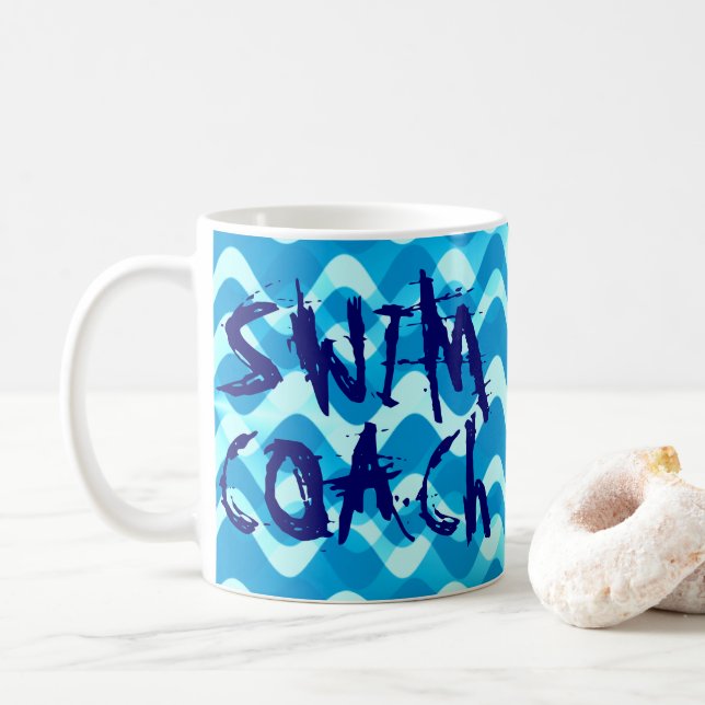 Taza De Café SWIM COACH Mug (Con donut)