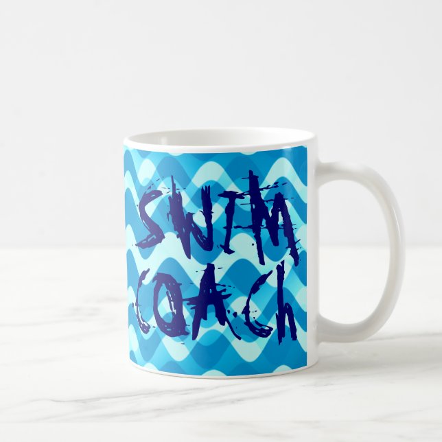 Taza De Café SWIM COACH Mug (Derecha)