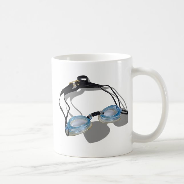 Taza De Café SwimmingGoggles091210 (Derecha)